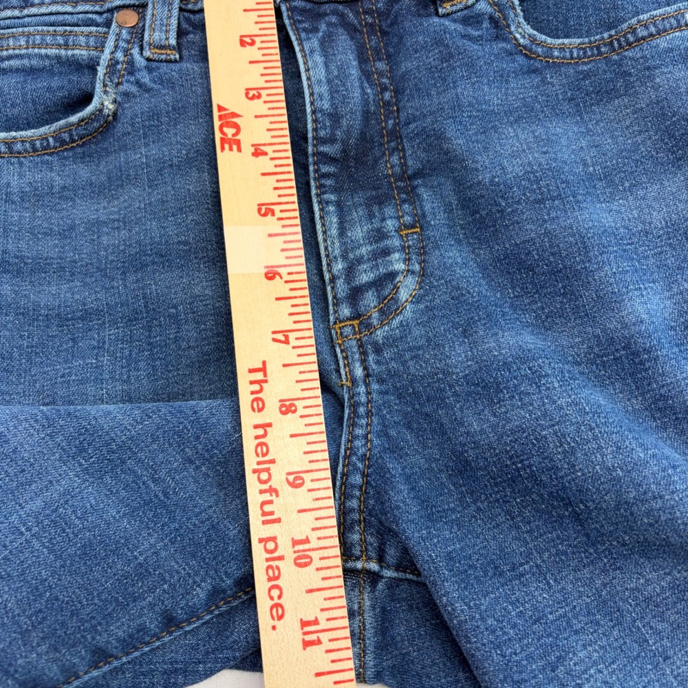 Wrangler Retro Trumpet Flare Jeans 29x32 High Rise Bell Bottom Blue Denim Pants - Picture 10 of 13
